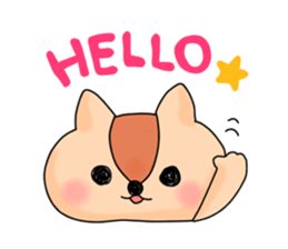 The stamp of a squirrel sticker #391465