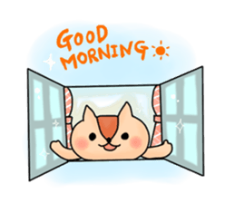 The stamp of a squirrel sticker #391477