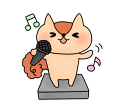 The stamp of a squirrel sticker #391487