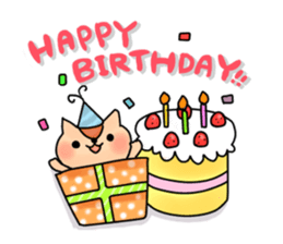 The stamp of a squirrel sticker #391491