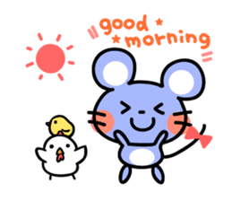 Sticker of cute mouse(Vol.2) sticker #391545