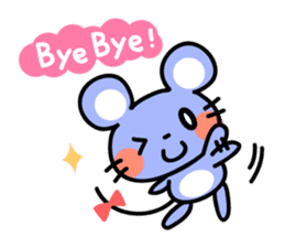 Sticker of cute mouse(Vol.2) sticker #391547