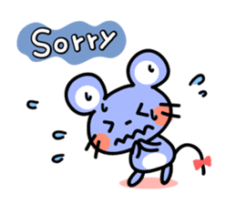 Sticker of cute mouse(Vol.2) sticker #391552