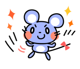 Sticker of cute mouse(Vol.2) sticker #391559