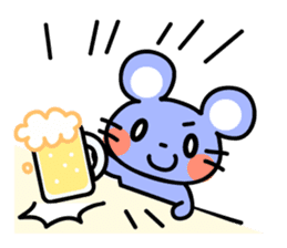 Sticker of cute mouse(Vol.2) sticker #391562