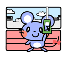 Sticker of cute mouse(Vol.2) sticker #391564