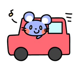 Sticker of cute mouse(Vol.2) sticker #391565