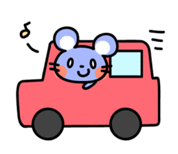 Sticker of cute mouse(Vol.2) sticker #391565