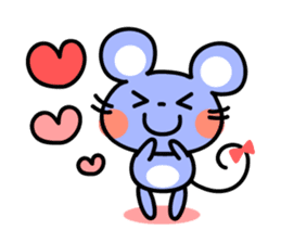 Sticker of cute mouse(Vol.2) sticker #391568