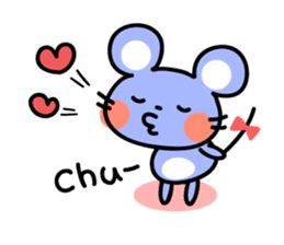 Sticker of cute mouse(Vol.2) sticker #391569