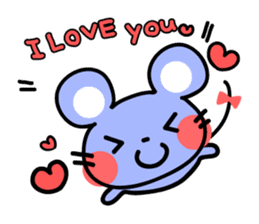 Sticker of cute mouse(Vol.2) sticker #391573