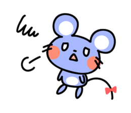 Sticker of cute mouse(Vol.2) sticker #391576