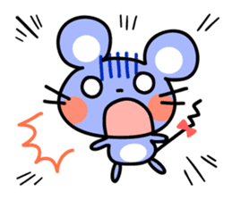 Sticker of cute mouse(Vol.2) sticker #391577