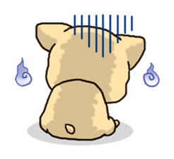 French Bulldog ver.cream sticker #391593