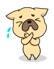 French Bulldog ver.cream sticker #391606