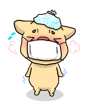 French Bulldog ver.cream sticker #391614