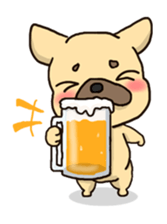 French Bulldog ver.cream sticker #391617