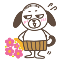 The stomach band dog SADAKICHI sticker #391706