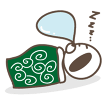 The stomach band dog SADAKICHI sticker #391724