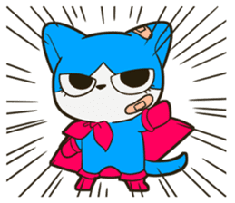 Hero of the kitten sticker #392051