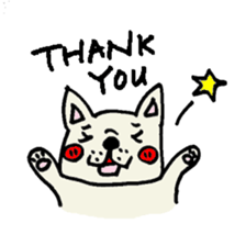 French bulldog's Stamp!! sticker #392109
