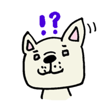 French bulldog's Stamp!! sticker #392123