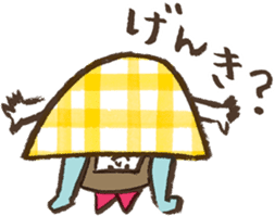 MOKUMOKU and  Ribbon-chan sticker #392267