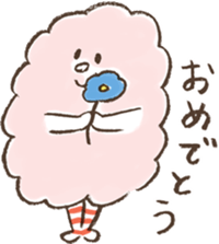 MOKUMOKU and  Ribbon-chan sticker #392294