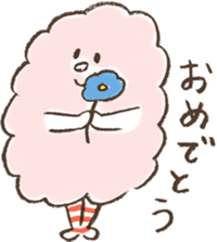 MOKUMOKU and  Ribbon-chan sticker #392294