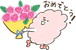 MOKUMOKU and  Ribbon-chan sticker #392295