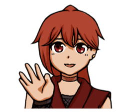 Ms.Ayame and Tamaki sticker #392345