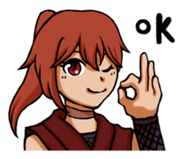 Ms.Ayame and Tamaki sticker #392346