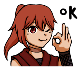 Ms.Ayame and Tamaki sticker #392346