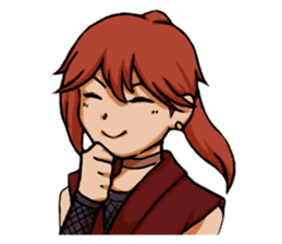 Ms.Ayame and Tamaki sticker #392348