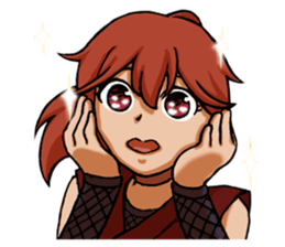 Ms.Ayame and Tamaki sticker #392349