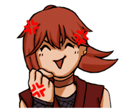 Ms.Ayame and Tamaki sticker #392357