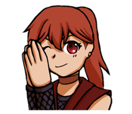 Ms.Ayame and Tamaki sticker #392361