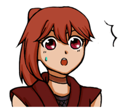 Ms.Ayame and Tamaki sticker #392375