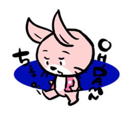 The rabbit of old tale sticker #392508