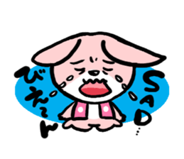 The rabbit of old tale sticker #392512