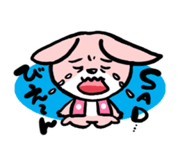 The rabbit of old tale sticker #392512