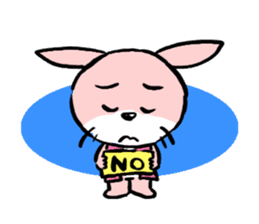 The rabbit of old tale sticker #392518