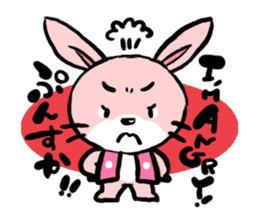 The rabbit of old tale sticker #392523