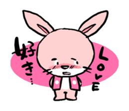 The rabbit of old tale sticker #392525