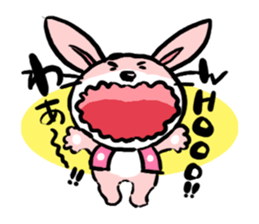 The rabbit of old tale sticker #392526