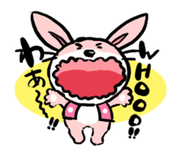 The rabbit of old tale sticker #392526