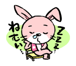 The rabbit of old tale sticker #392534