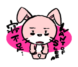 The rabbit of old tale sticker #392536