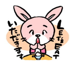 The rabbit of old tale sticker #392537