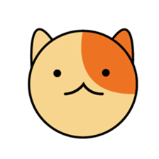 cat ball sticker #393465